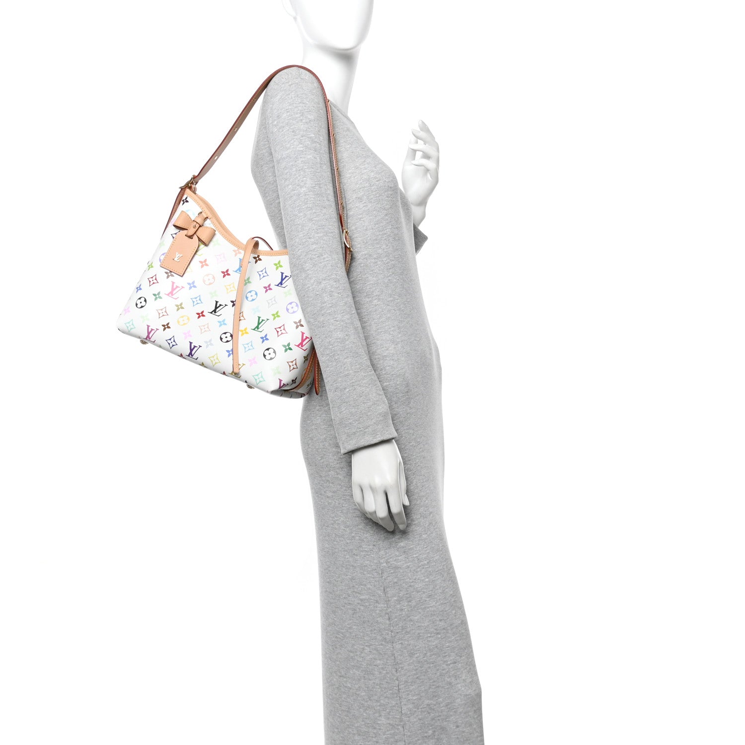 Louis Vuitton LV X TM Monogram Multicolor CarryAll PM White