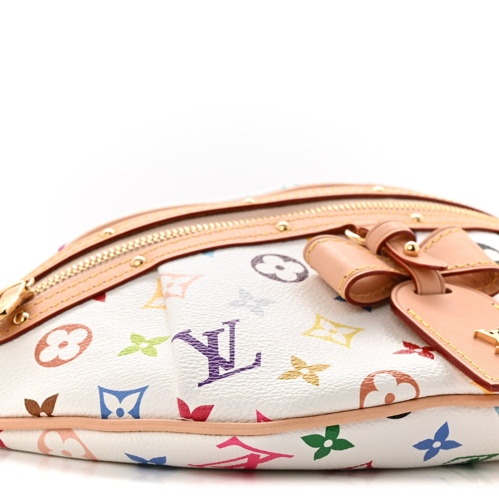Louis Vuitton LV X TM Monogram Multicolor High Rise Bumbag White