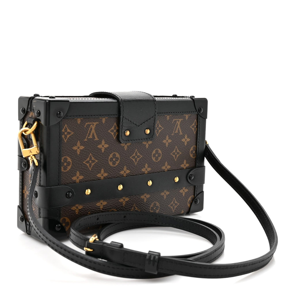 Louis Vuitton Monogram Petite Malle Black