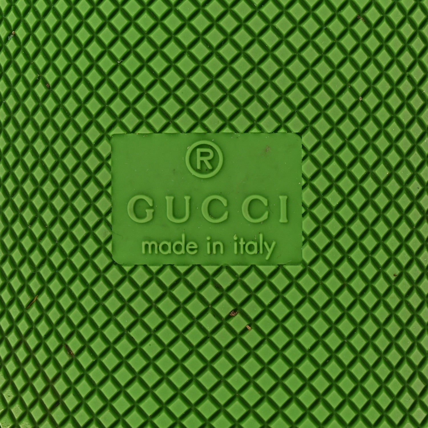 Gucci Demetra GG Supreme Monogram Womens Basket Low Top Sneakers 35 Great White Green