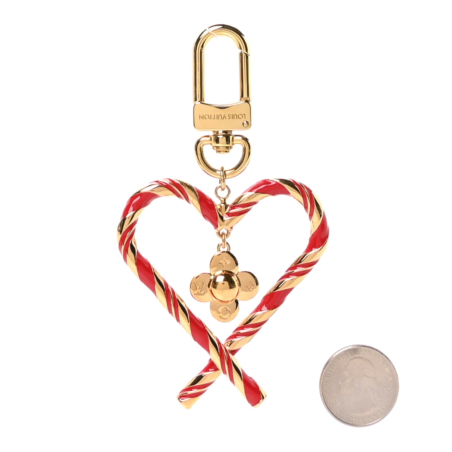 Louis Vuitton Metal Vivienne Xmas Bag Charm