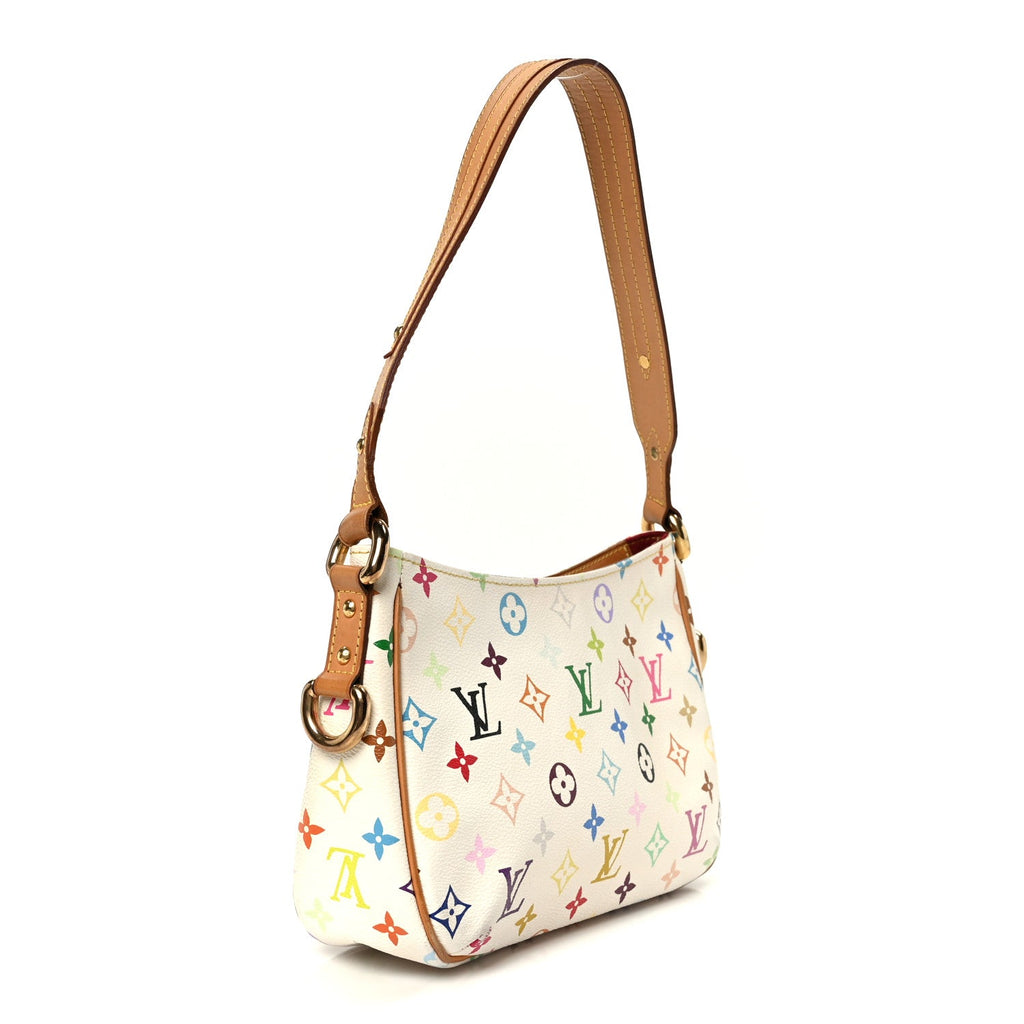 Louis Vuitton Monogram Multicolor Lodge PM White