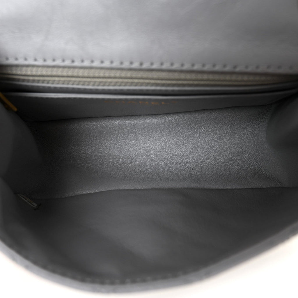 Chanel Aged Calfskin Quilted 2.55 Reissue Mini Flap Grey
