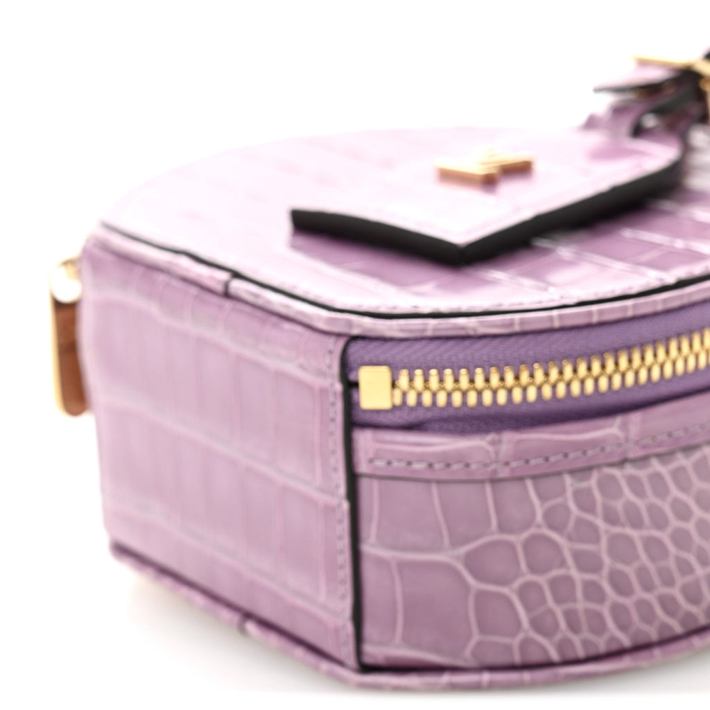 Louis Vuitton Alligator Mini Boite Chapeau Purple