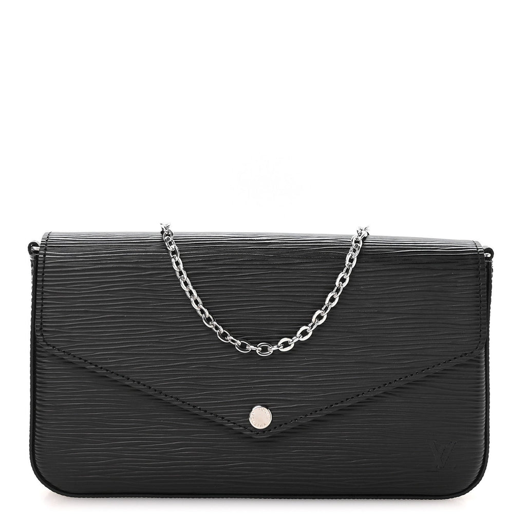 Louis Vuitton Epi Pochette Felicie Black