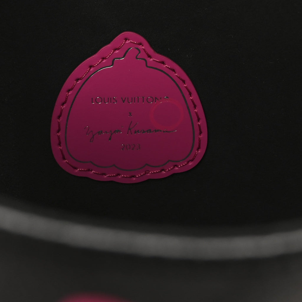 Louis Vuitton LV x YK Empreinte Monogram Giant Pochette Metis Black Fuchsia