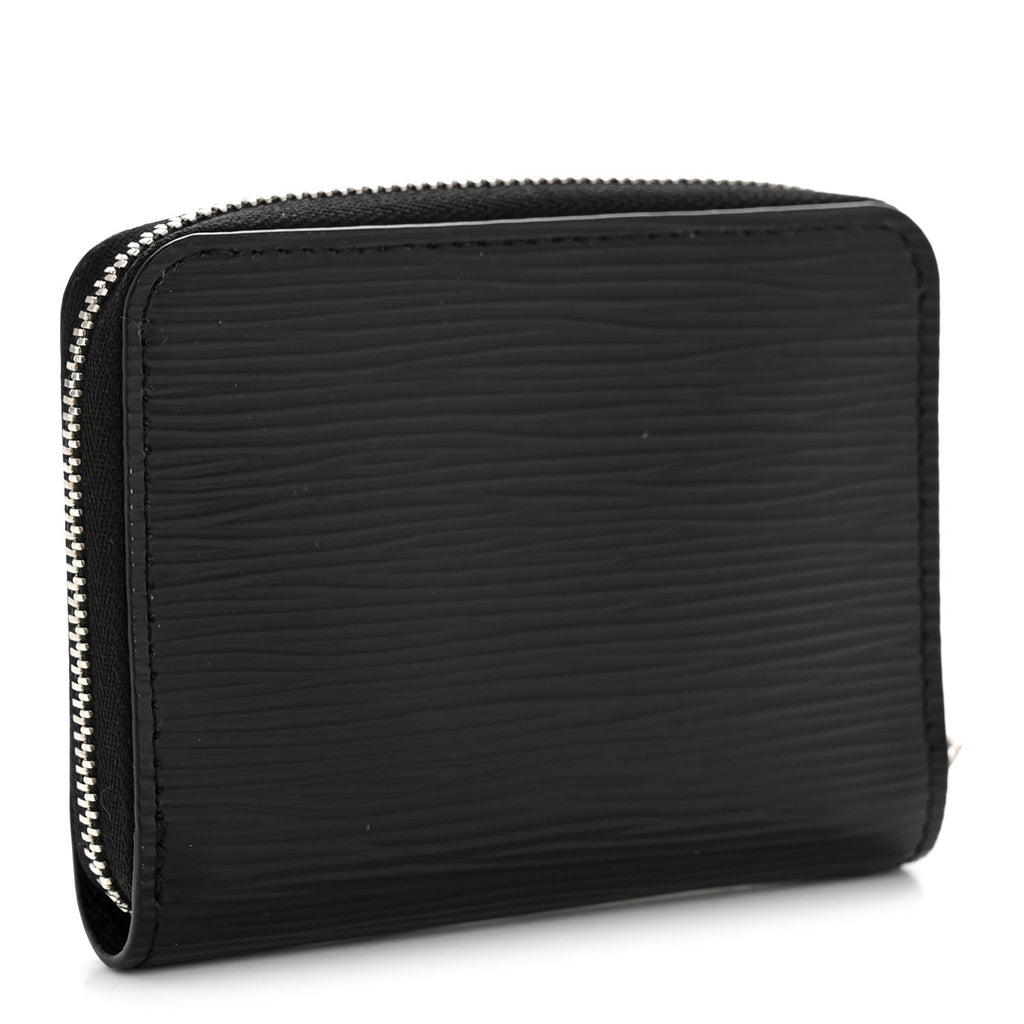 Louis Vuitton Epi Zippy Coin Purse Black