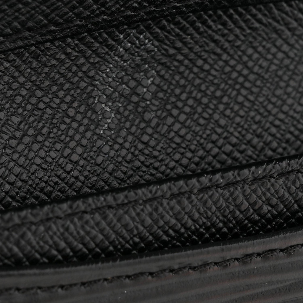 Louis Vuitton Epi Coin Purse Wallet Black