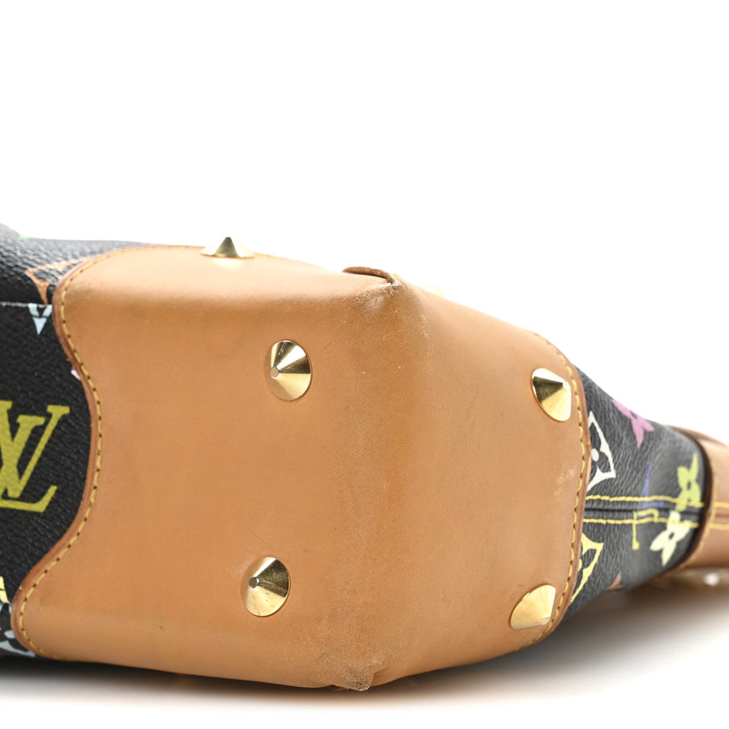 Louis Vuitton Monogram Multicolor Judy MM Black