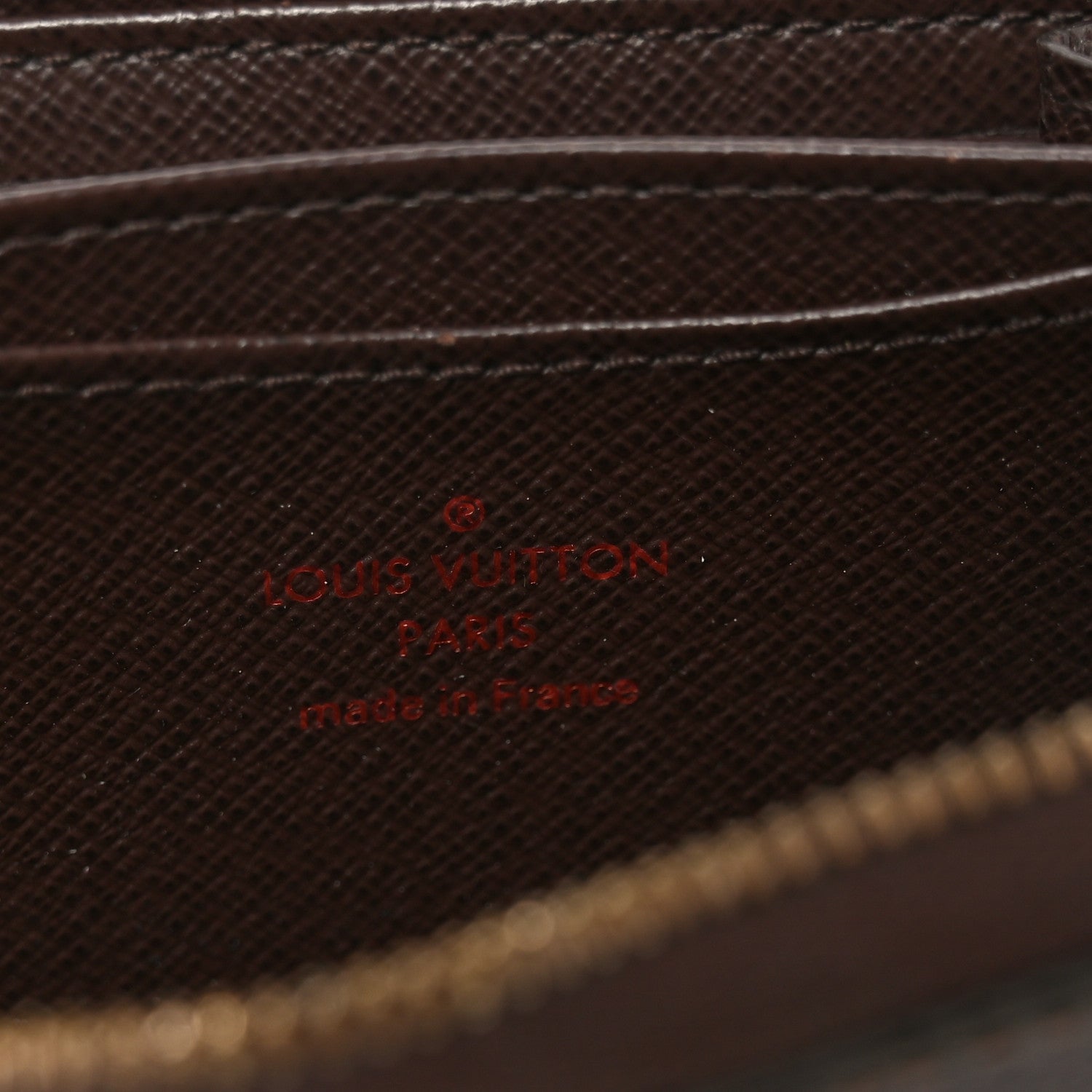 Louis Vuitton Damier Ebene Zippy Coin Purse