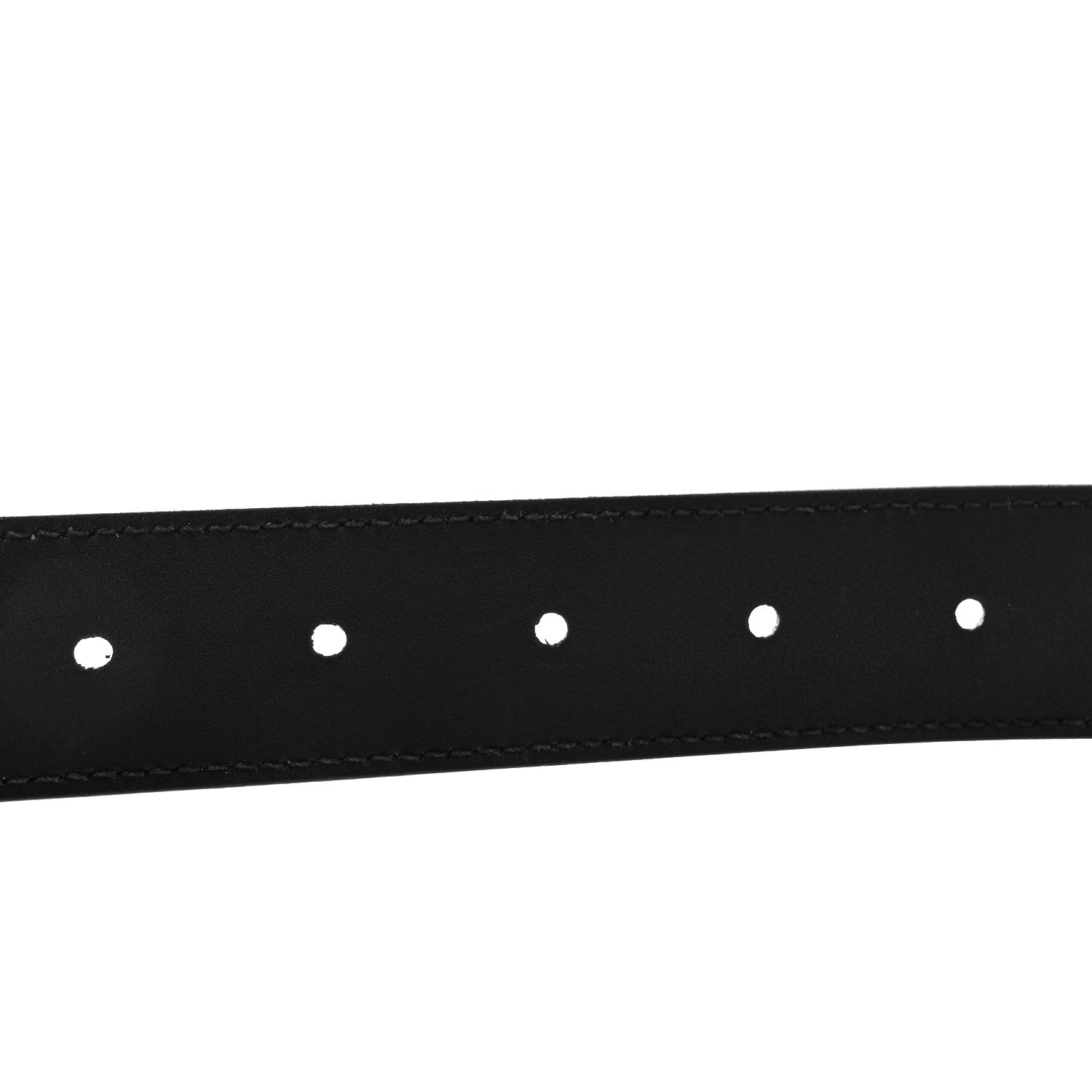 Gucci Calfskin Double G 80 32 Belt Black