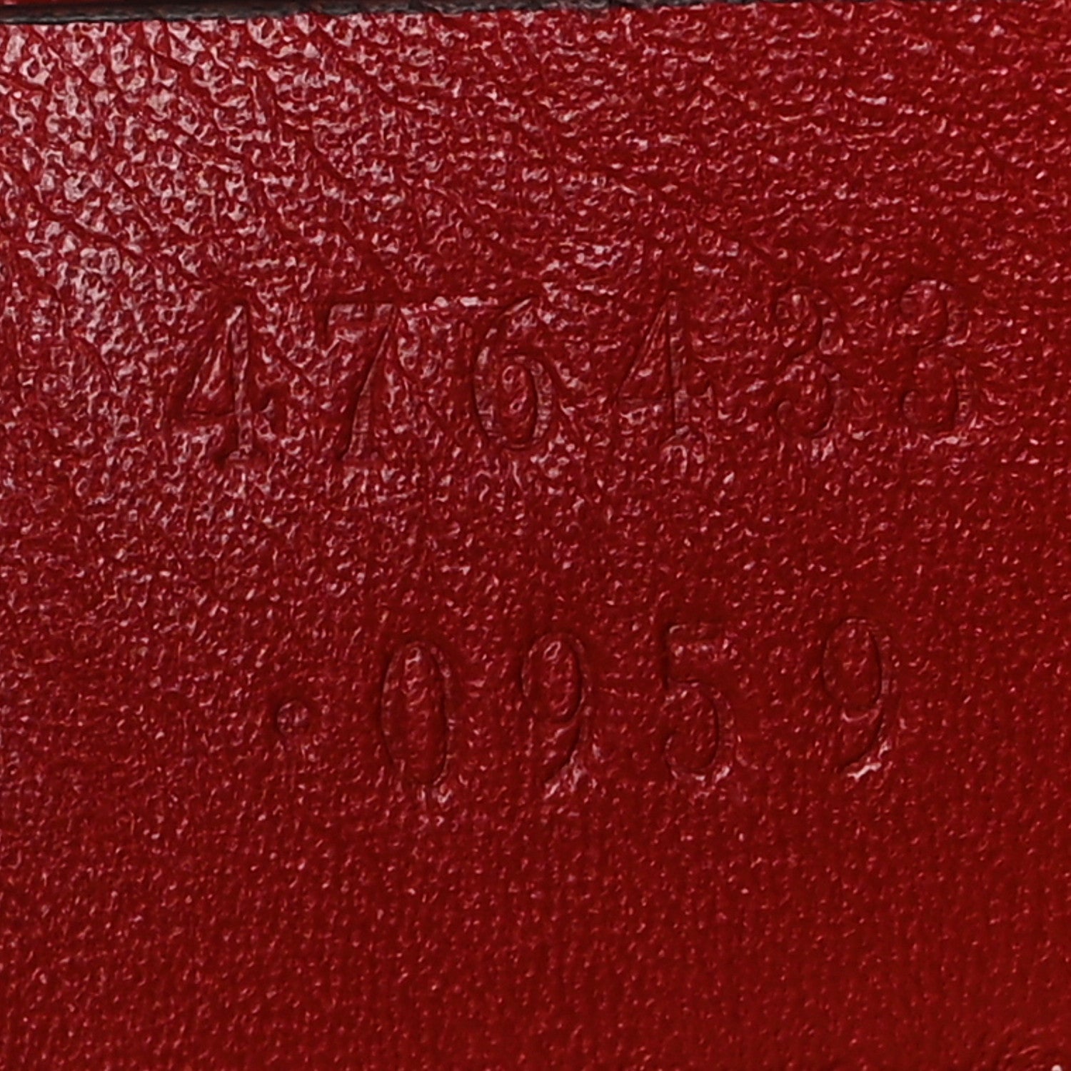 Gucci Calfskin Matelasse Super Mini GG Marmont Shoulder Bag Hibiscus Red