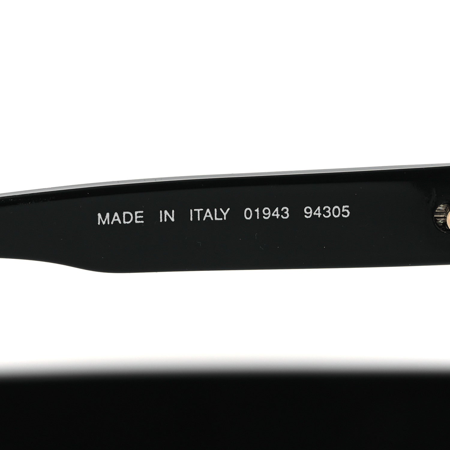 Acetate Cat Eye Sunglasses 01943 Black