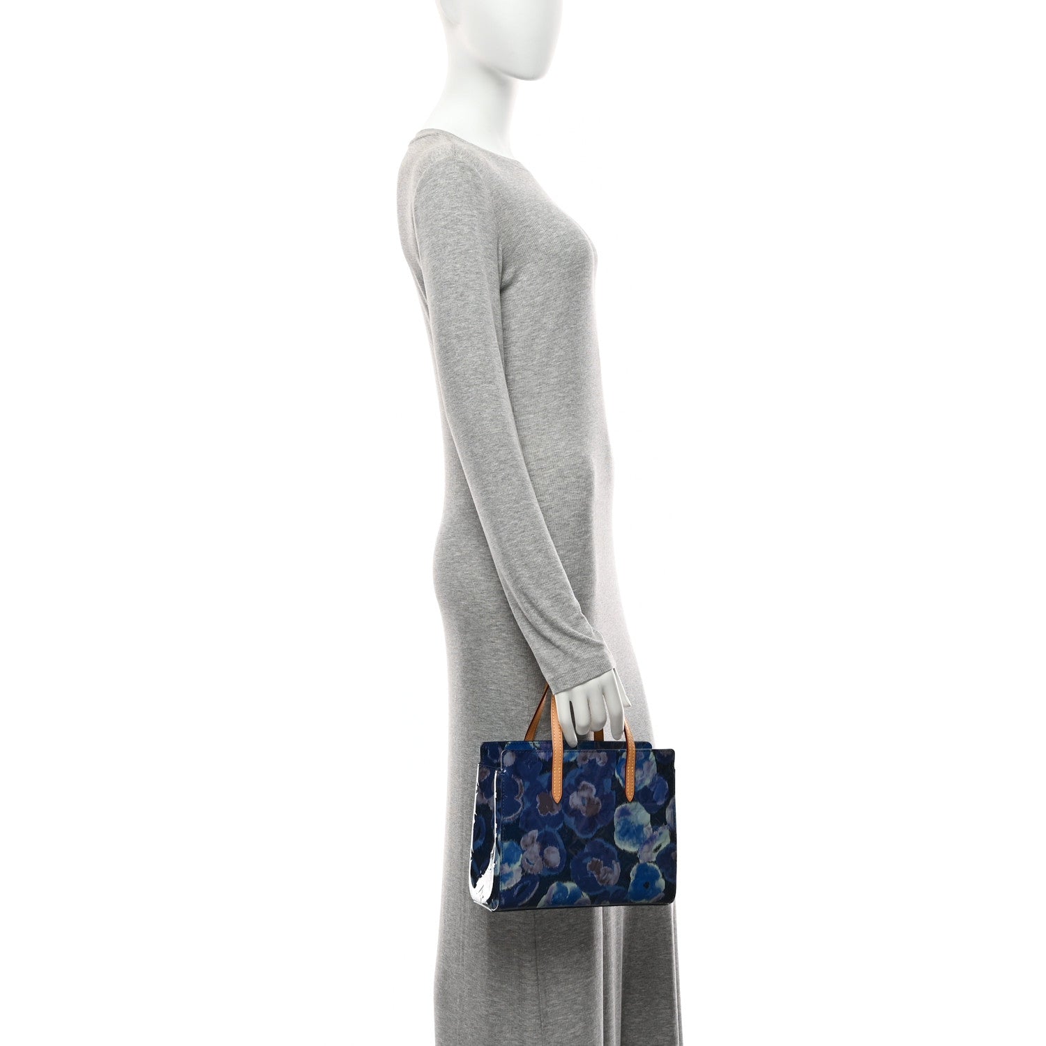 Louis Vuitton Vernis Ikat Catalina BB Grand Blue