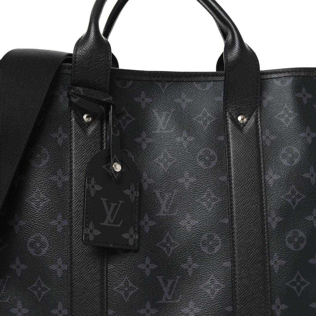 Louis Vuitton Monogram Eclipse Taigaramma Weekend Tote NM
