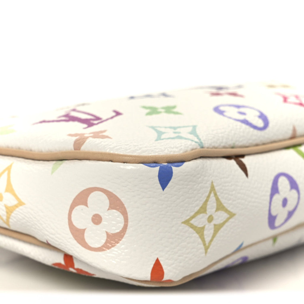 Louis Vuitton LV X TM Monogram Multicolor Pochette Accessories White