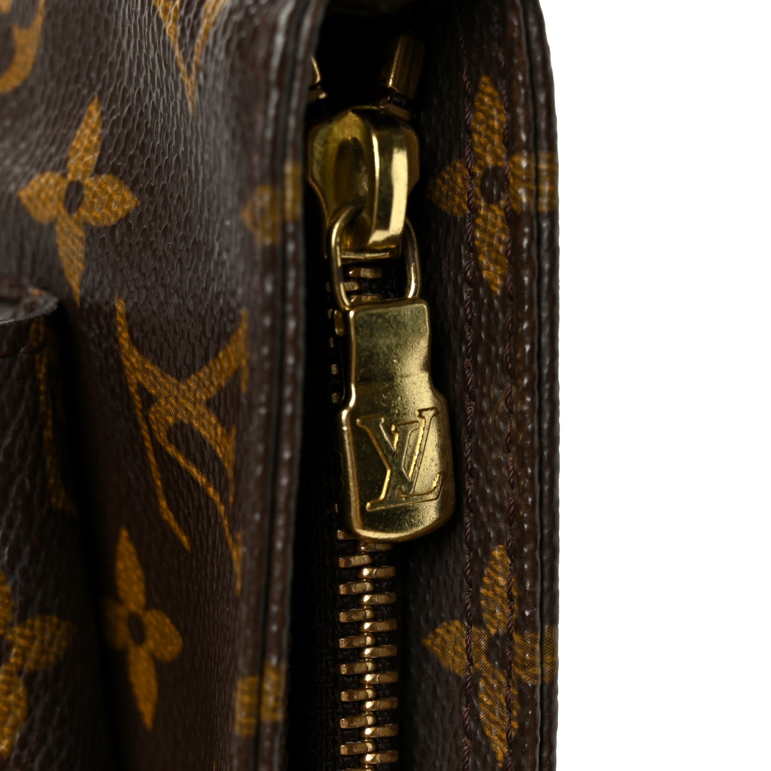Louis Vuitton Monogram Partition Wristlet