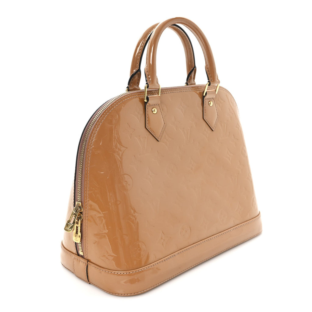 Louis Vuitton Vernis Alma PM Rose Velours