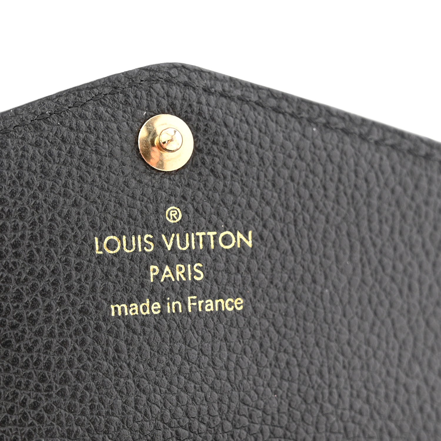 Louis Vuitton Empreinte Key Pouch Black