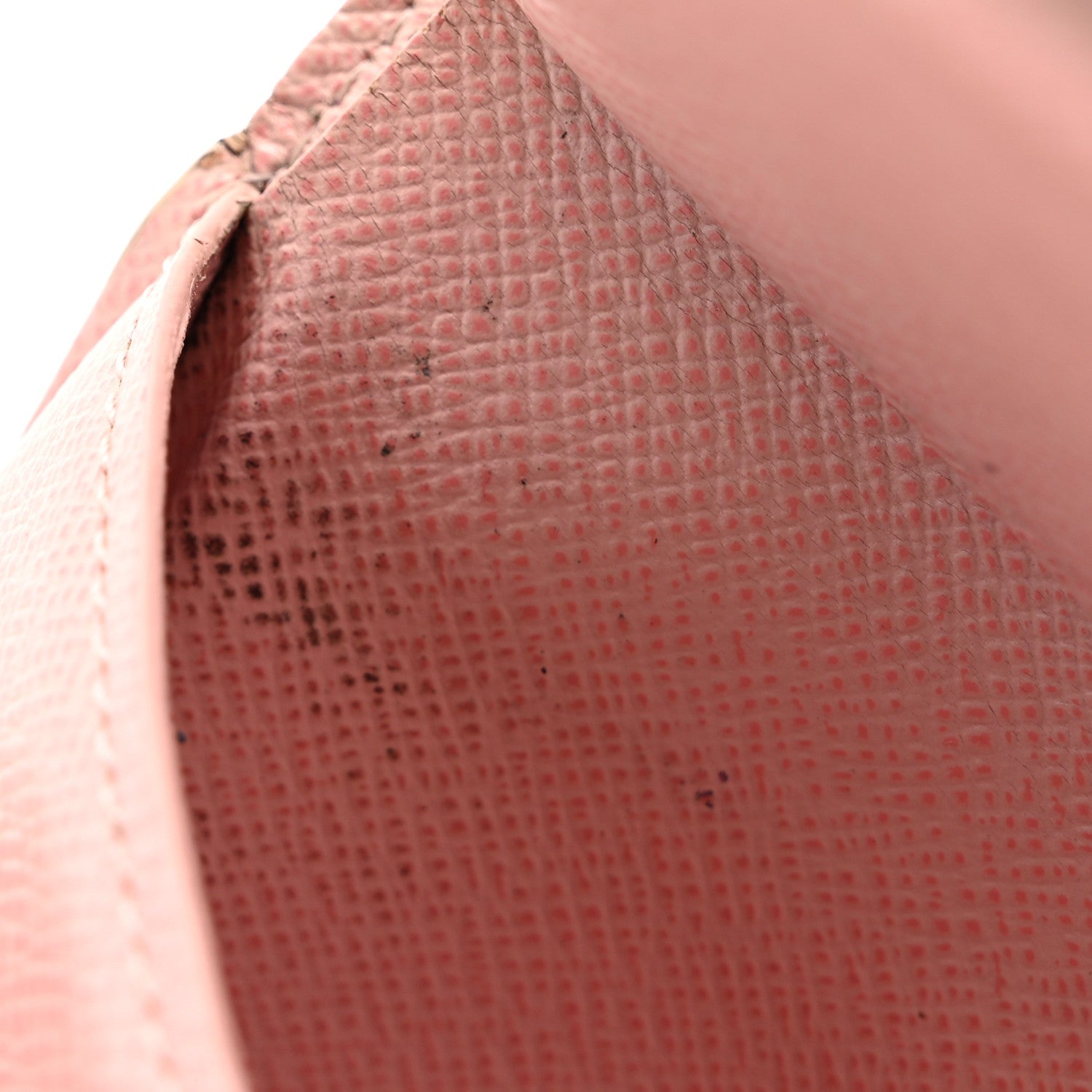 Louis Vuitton Damier Azur Victorine Wallet Rose Ballerine