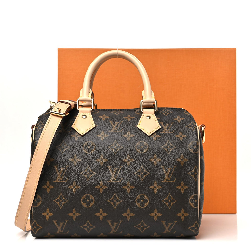 Louis Vuitton Monogram Speedy Bandouliere 25
