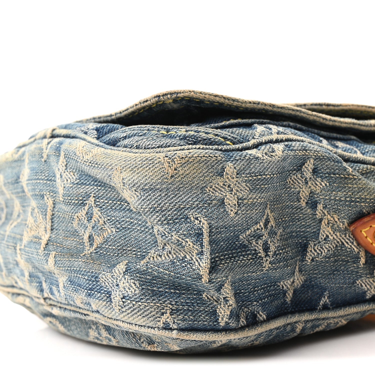 Louis Vuitton Denim Camera Bag Blue