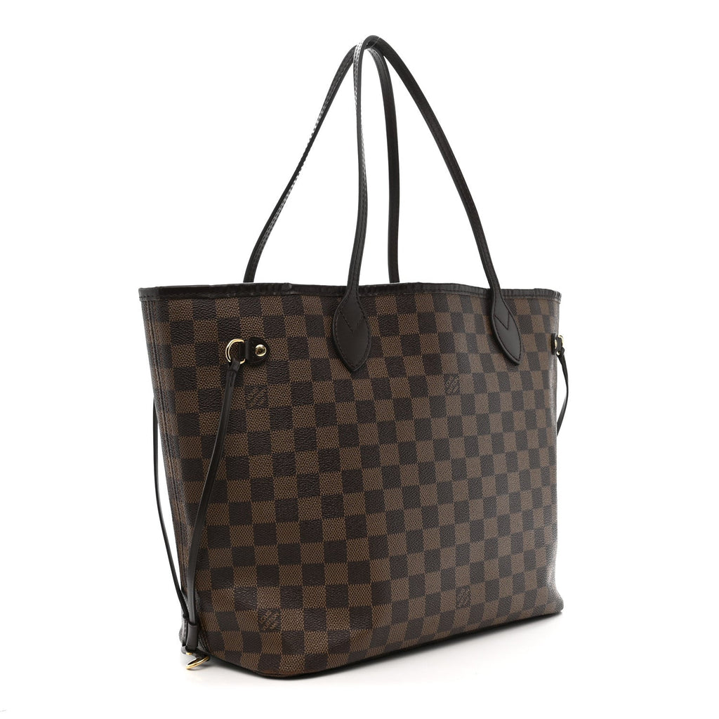 Louis Vuitton Damier Ebene Neo Neverfull MM Rose Ballerine