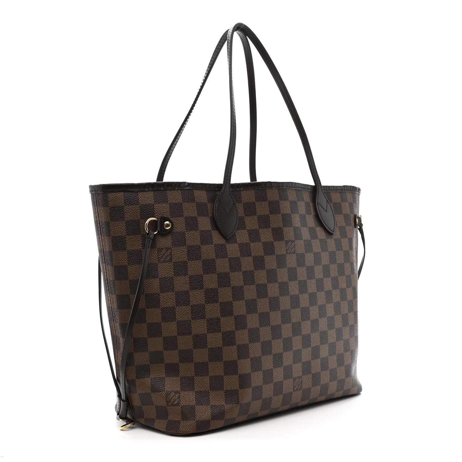 Louis Vuitton Damier Ebene Neo Neverfull MM Rose Ballerine