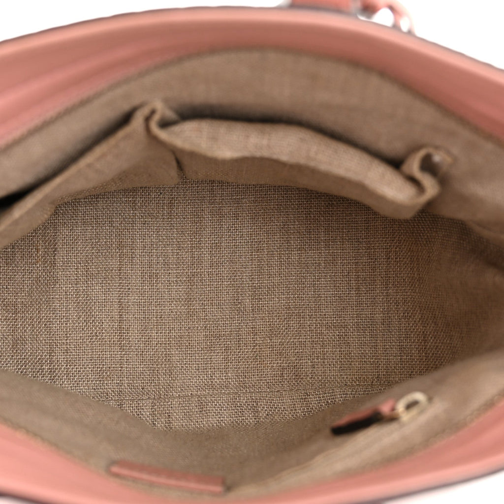 Gucci Microguccissima Small Bree Tote Soft Pink