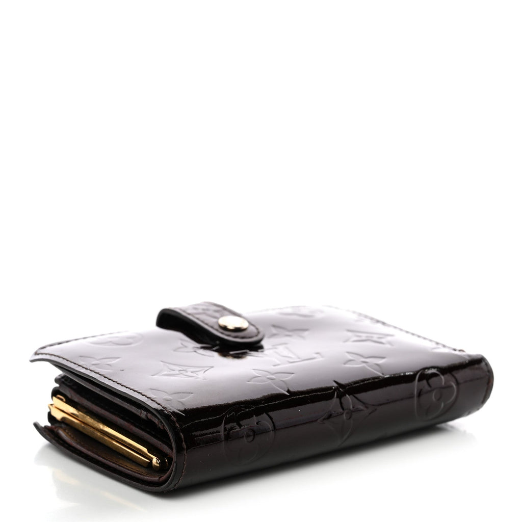Louis Vuitton Vernis French Purse Wallet Amarante