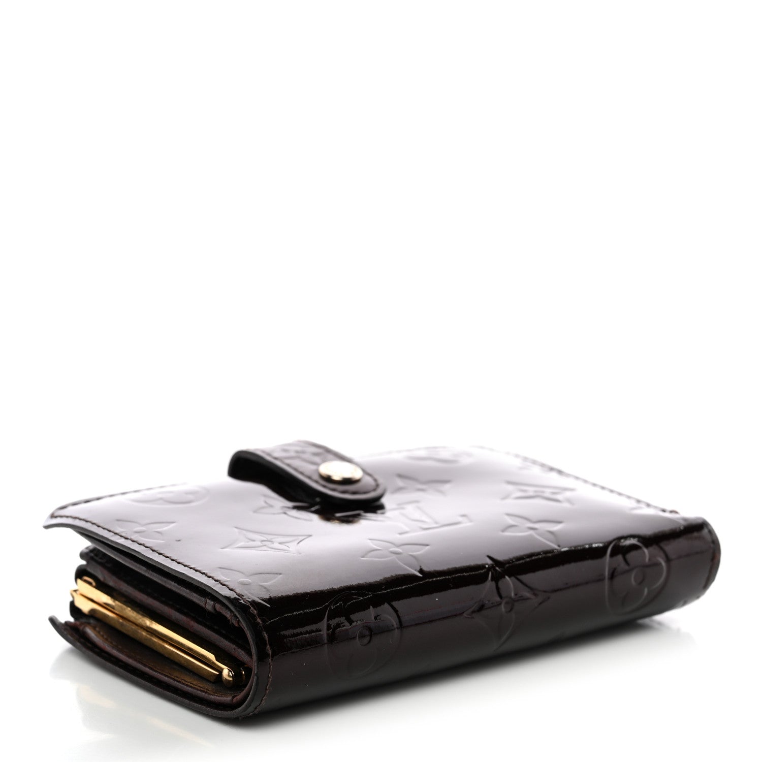 Louis Vuitton Vernis French Purse Wallet Amarante
