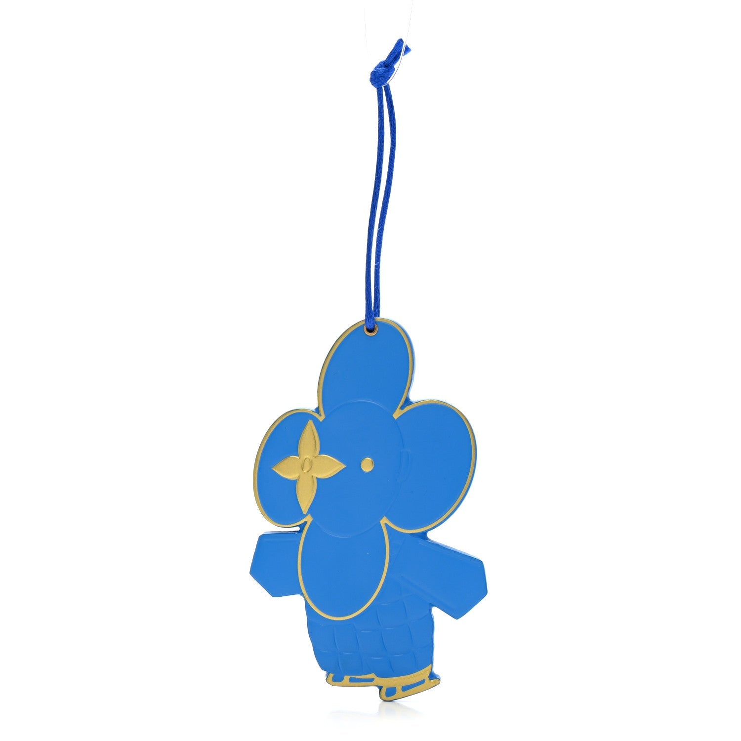 Louis Vuitton Monogram Vivienne Xmas Ornament Charm Blue