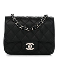 Chanel Caviar Quilted Mini Square Flap Black