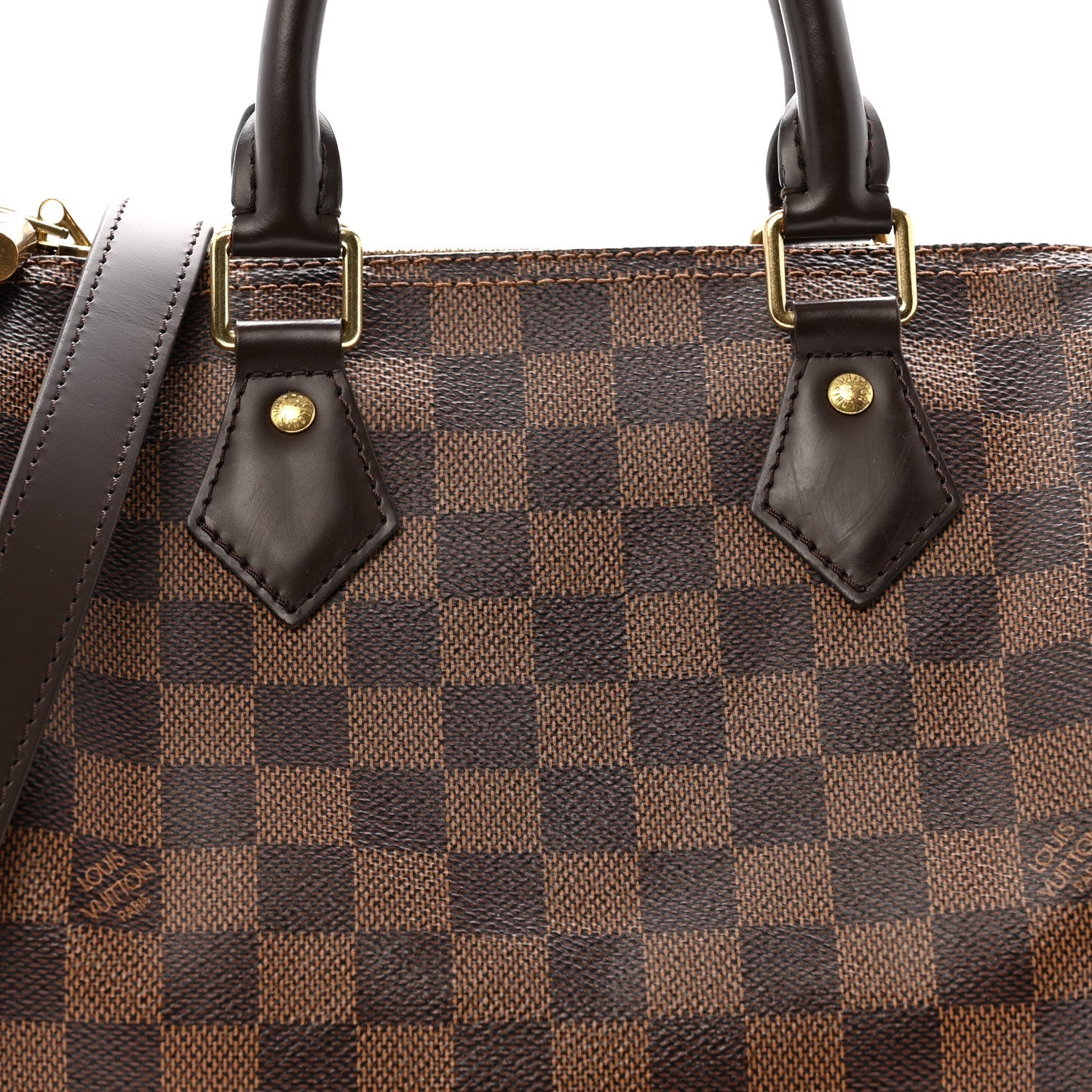 Louis Vuitton Damier Ebene Speedy Bandouliere 25