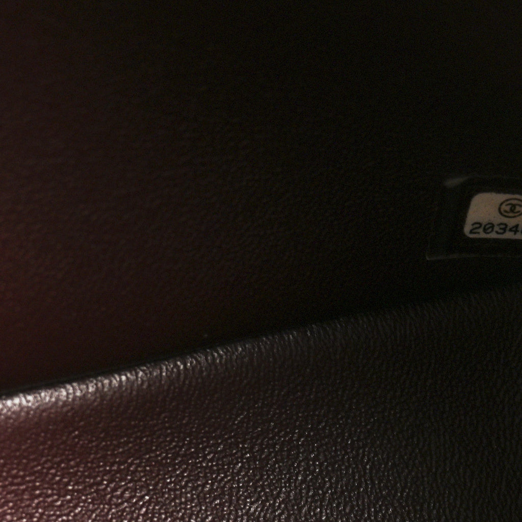 Chanel Lambskin Quilted Jumbo Double Flap Black