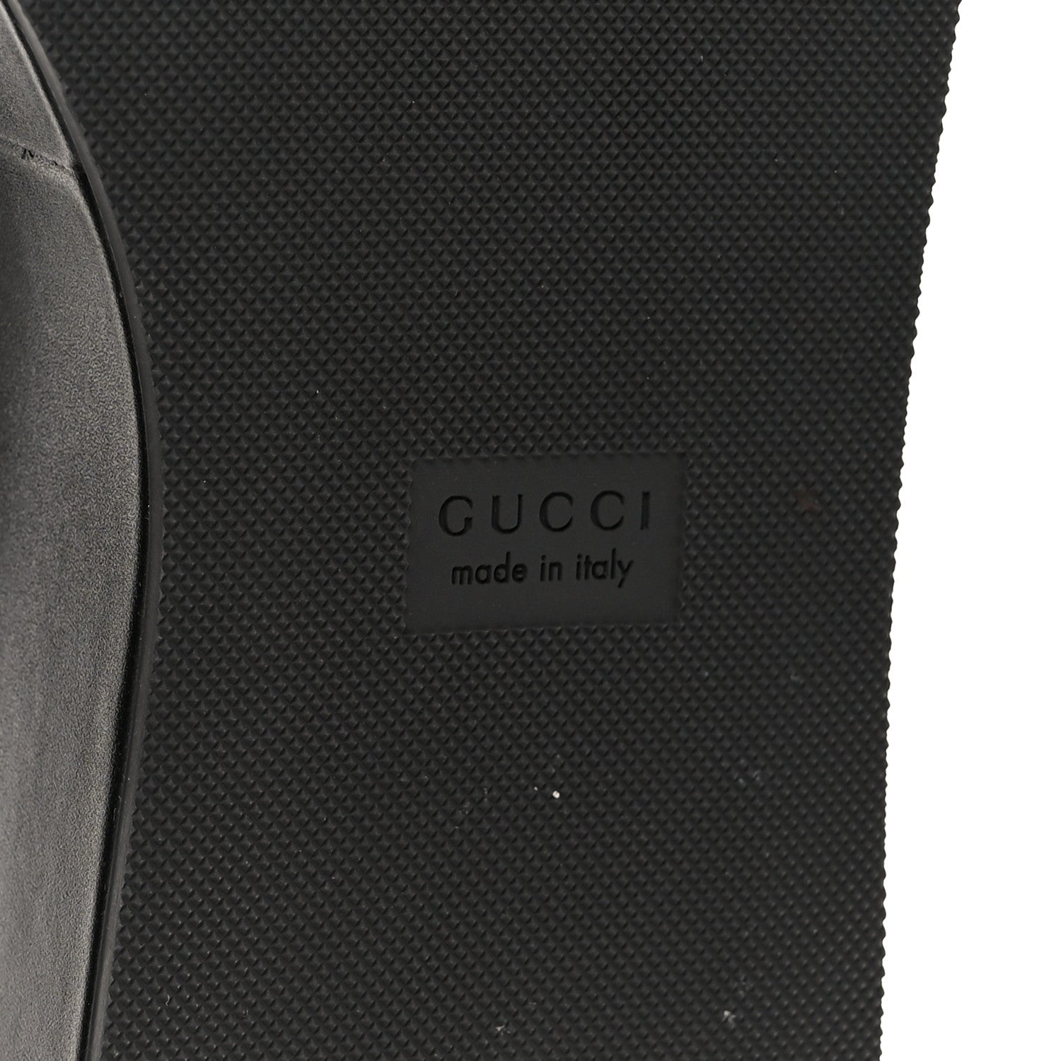Gucci Kama Calfskin Horsebit Womens Wedge Platform Loafers 38.5 Black