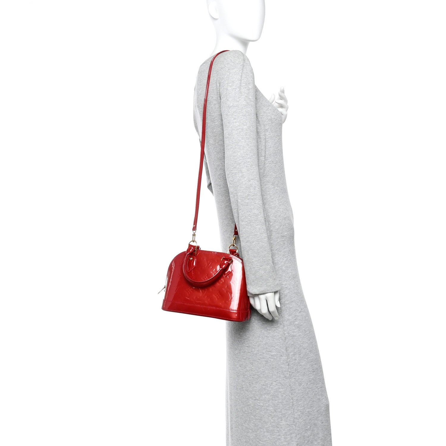 Louis Vuitton Vernis Alma BB Pomme D'Amour