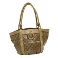 GUCCI GG Canvas Tote Bag Beige Gold 211983204991  bs1798