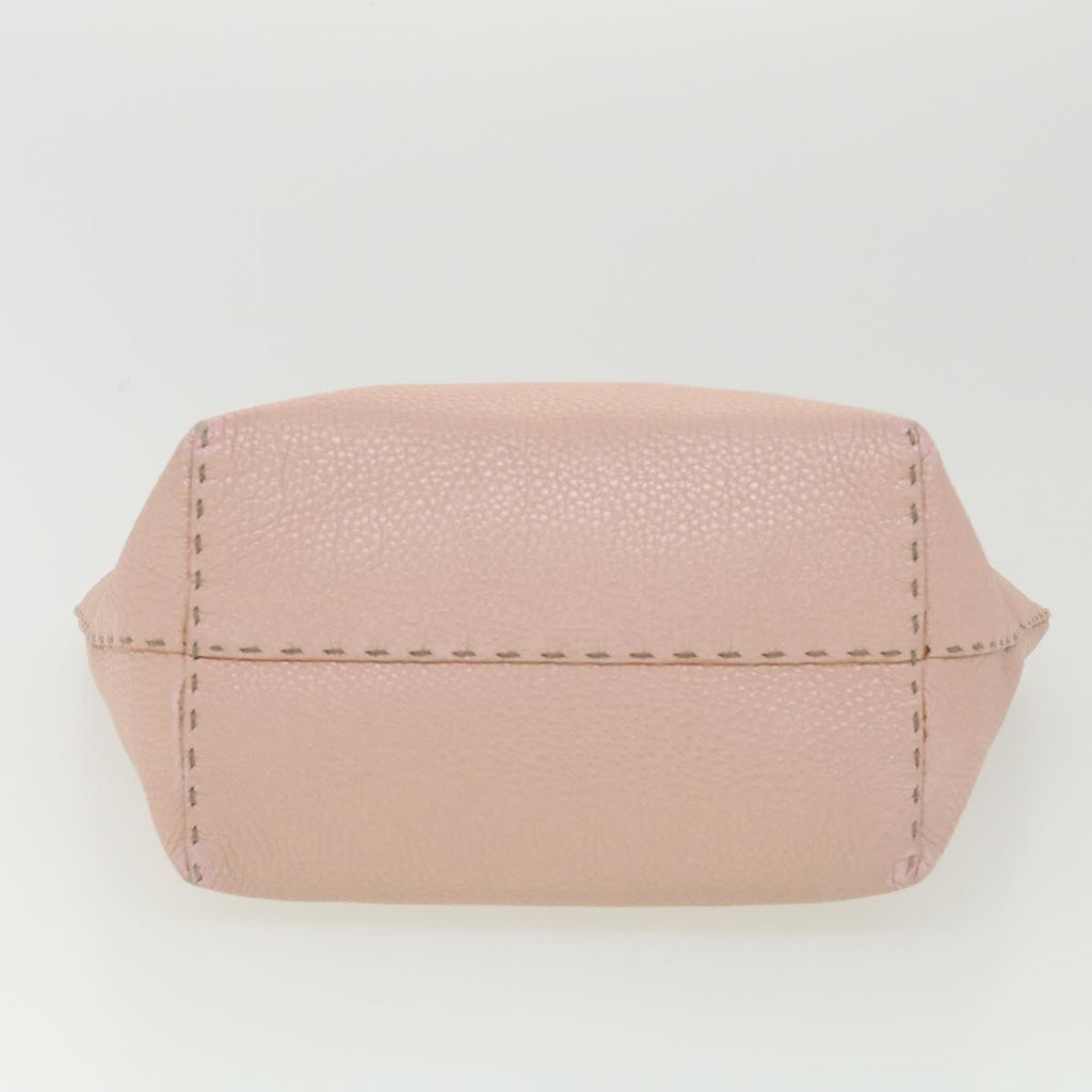 FENDI Celeria Tote Bag Leather Pink  bs4616