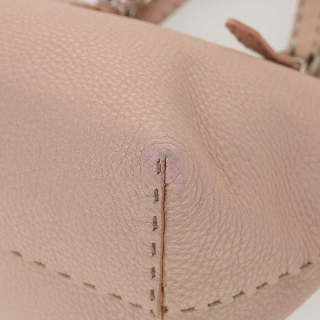 FENDI Celeria Tote Bag Leather Pink  bs4616