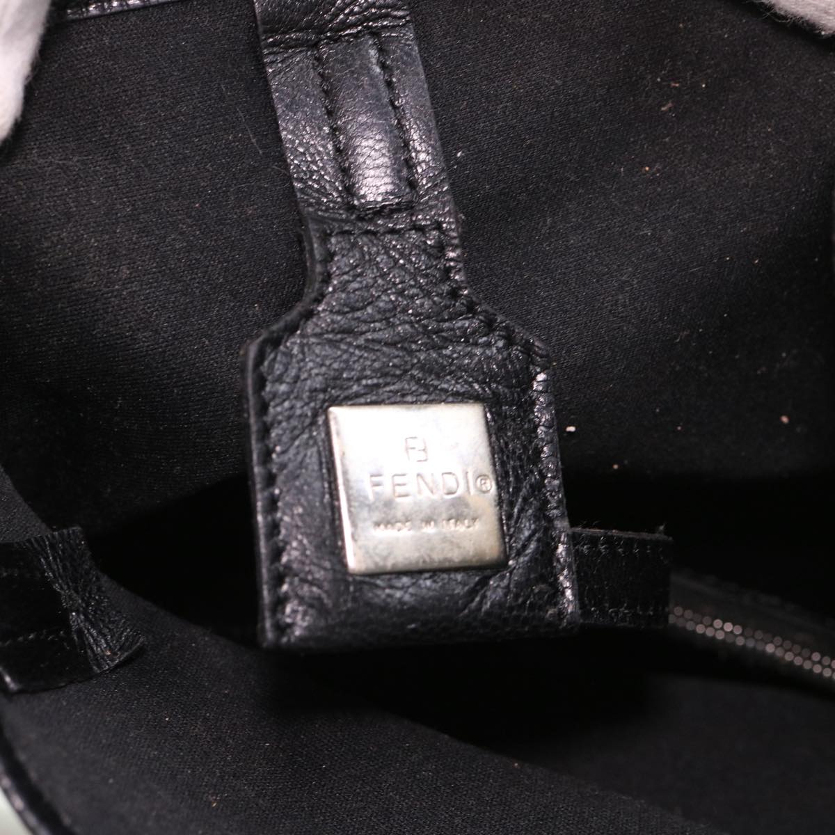 FENDI Tote Bag Nylon Black  bs4673