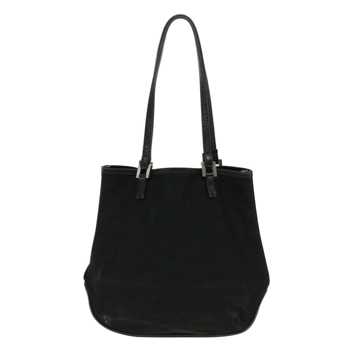 FENDI Tote Bag Nylon Black  bs4673