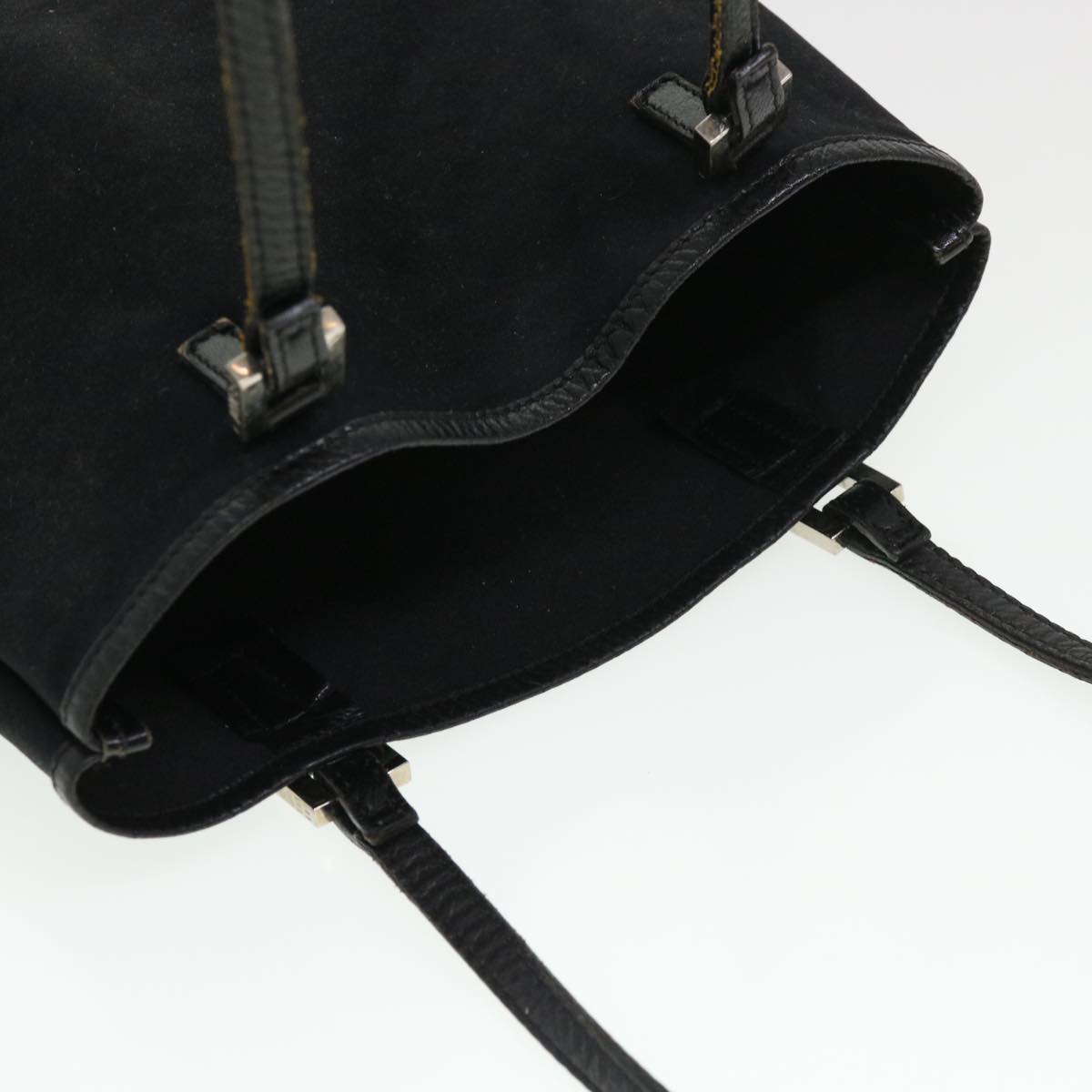 FENDI Tote Bag Nylon Black  bs4673