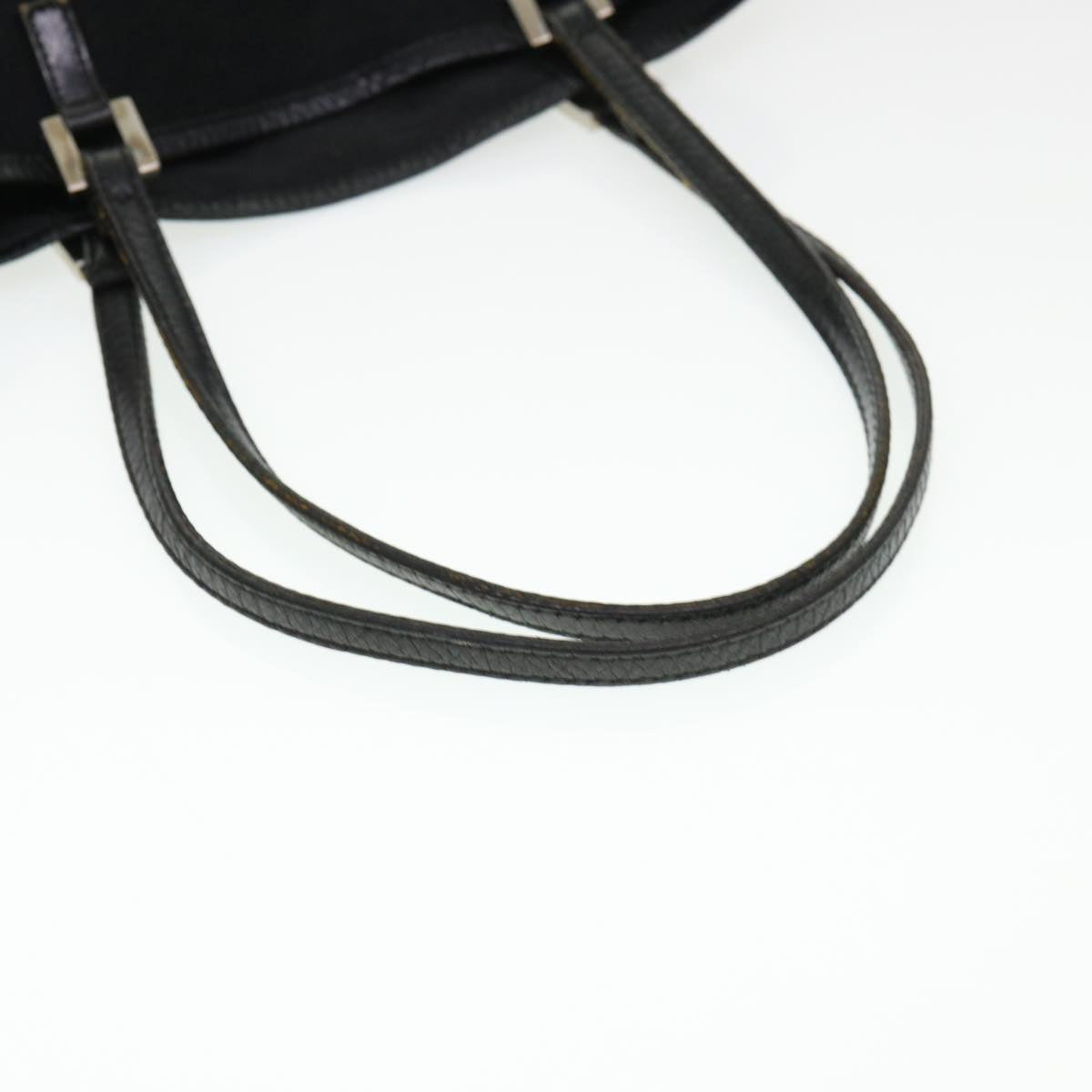 FENDI Tote Bag Nylon Black  bs4673