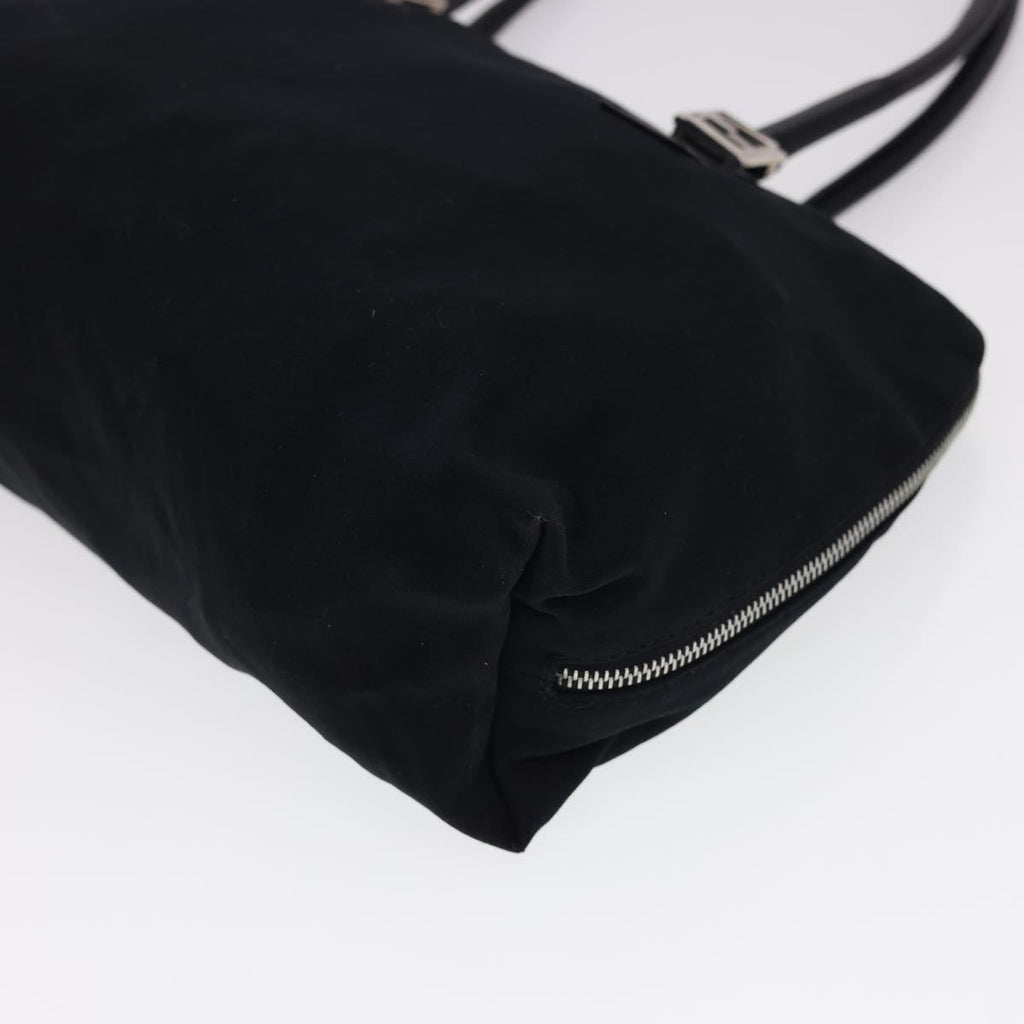 FENDI Hand Bag Nylon Black  bs4809
