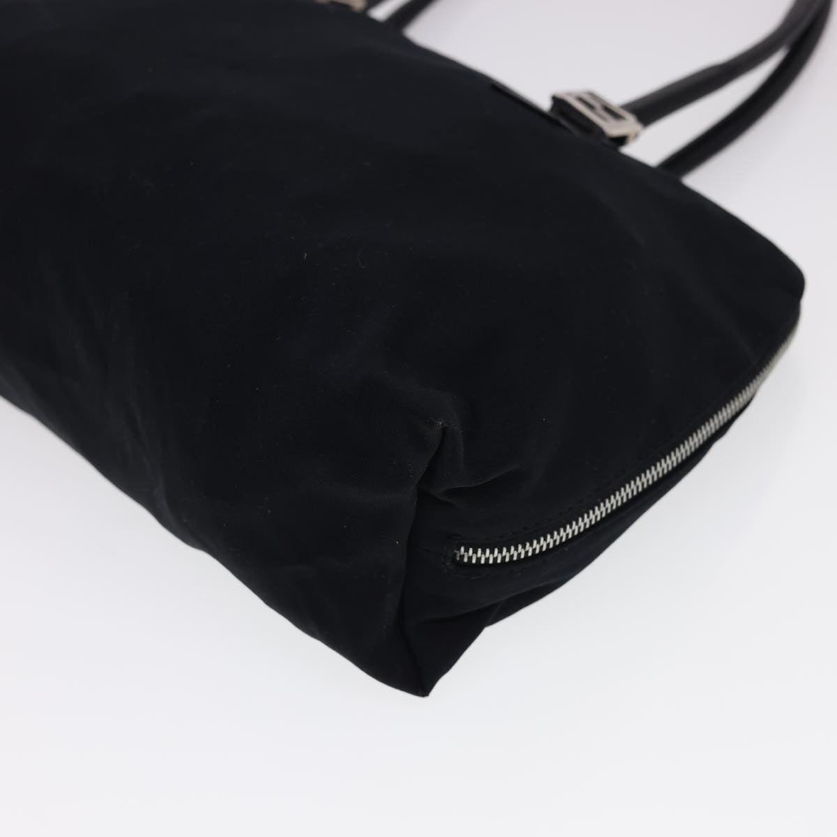 FENDI Hand Bag Nylon Black  bs4809