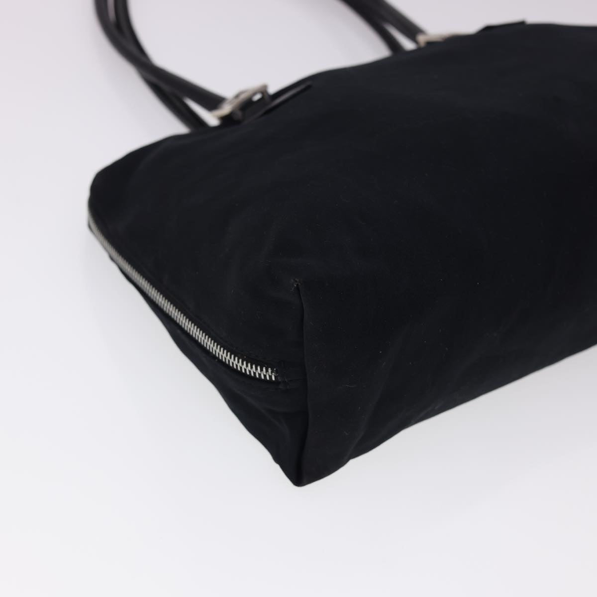 FENDI Hand Bag Nylon Black  bs4809