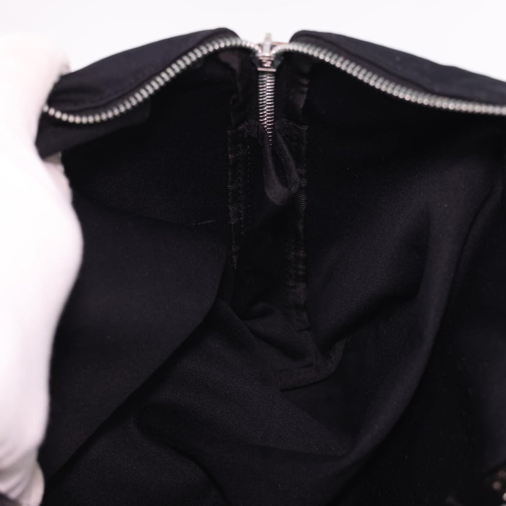 FENDI Hand Bag Nylon Black  bs4809