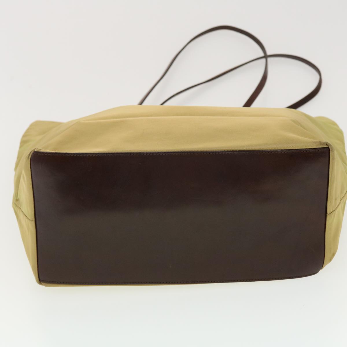 FENDI Tote Bag Nylon Khaki  bs4859