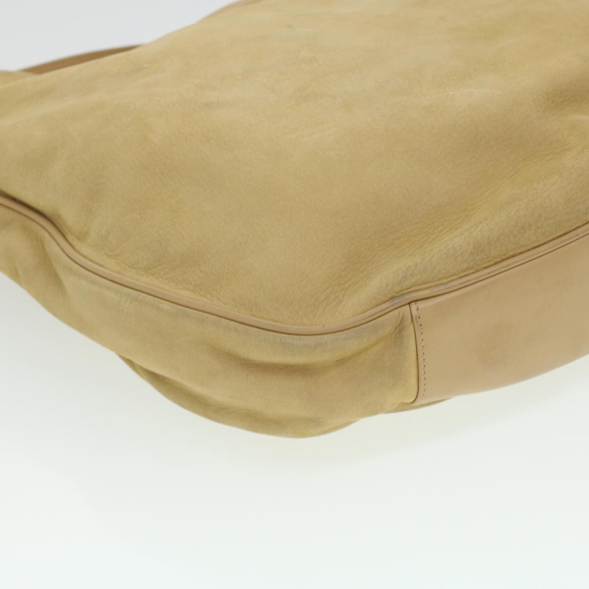 GUCCI Shoulder Bag Leather Beige  bs5660